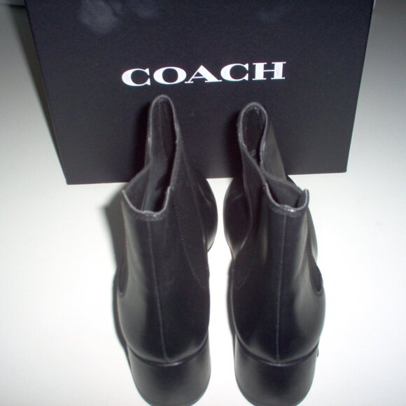 COACH TIA LEATHER BOOTIE - Picture 7 of 7